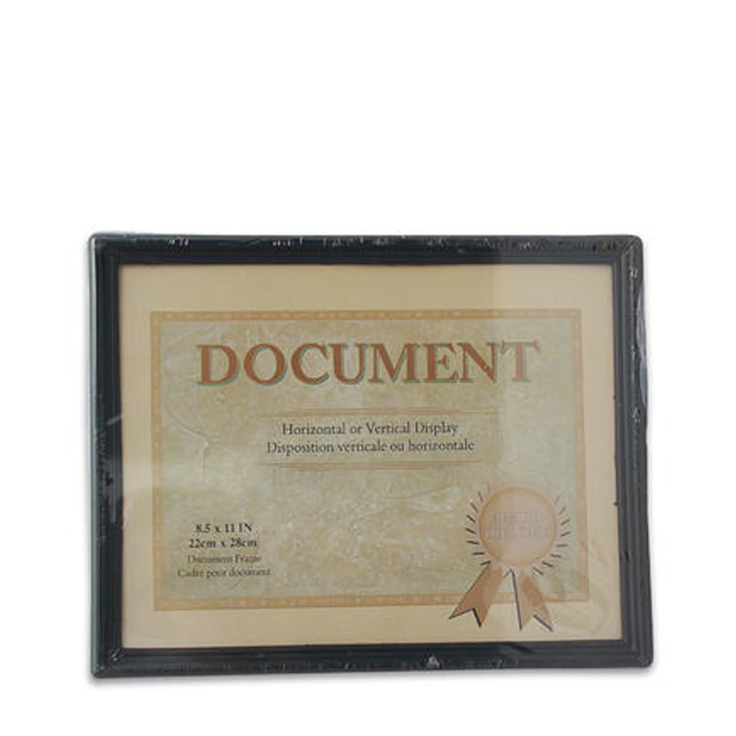2 Pcs Document Diploma Frame 8.5"x11" Certificate Photo Picture Black Border New