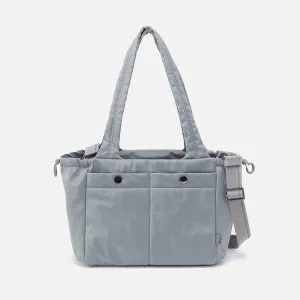 ALL IN ONE Tote in CaRefiber recycled nylon - Stone