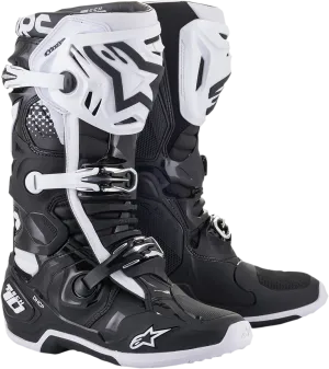 ALPINESTARS Tech 10 Boots - Black/White - US 11 2010020-12-11