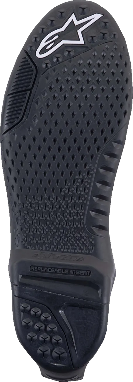 ALPINESTARS Tech 10 Sole - Black/White - US 13-14 25SUT21-12-134