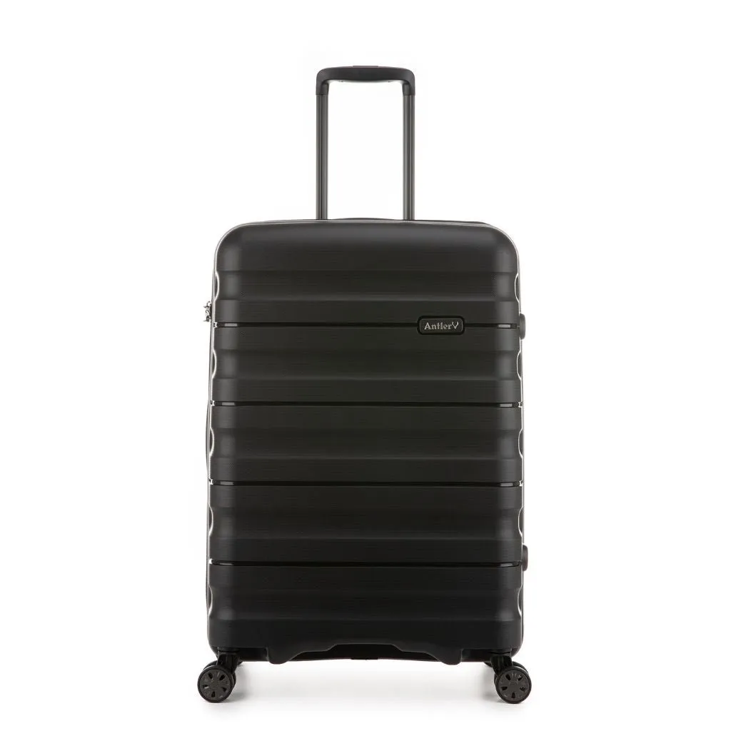 Antler Lincoln Hardsided Luggage 3 Piece Set - Black