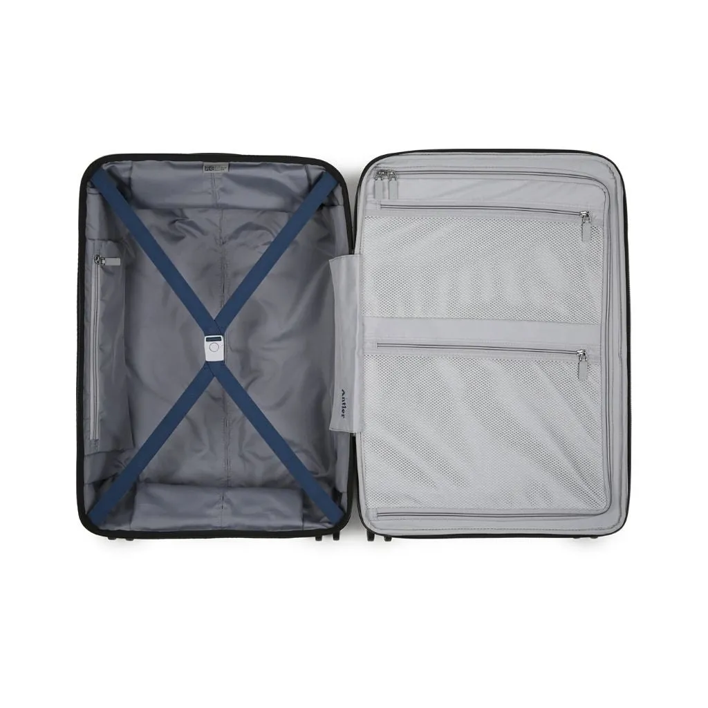 Antler Lincoln Hardsided Luggage 3 Piece Set - Black