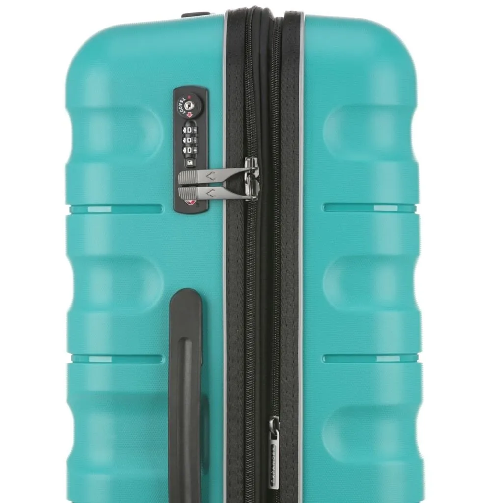 Antler Lincoln Hardsided Luggage 3 Piece Set - Teal