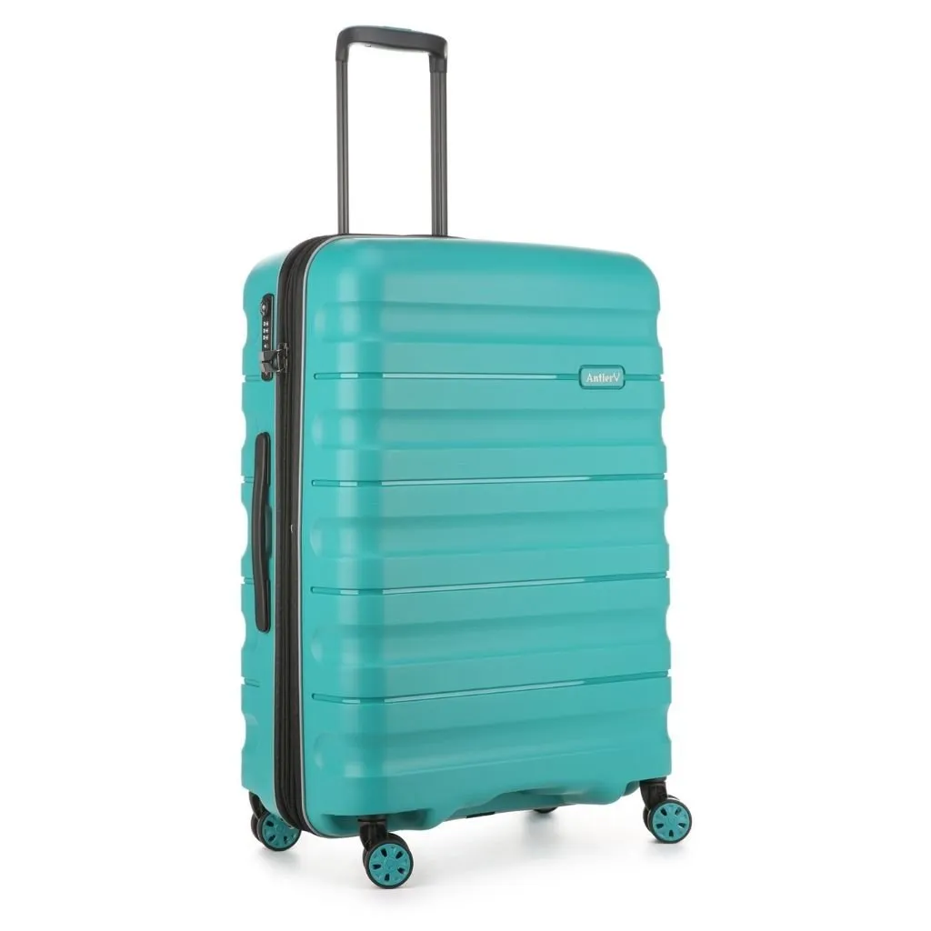 Antler Lincoln Hardsided Luggage 3 Piece Set - Teal