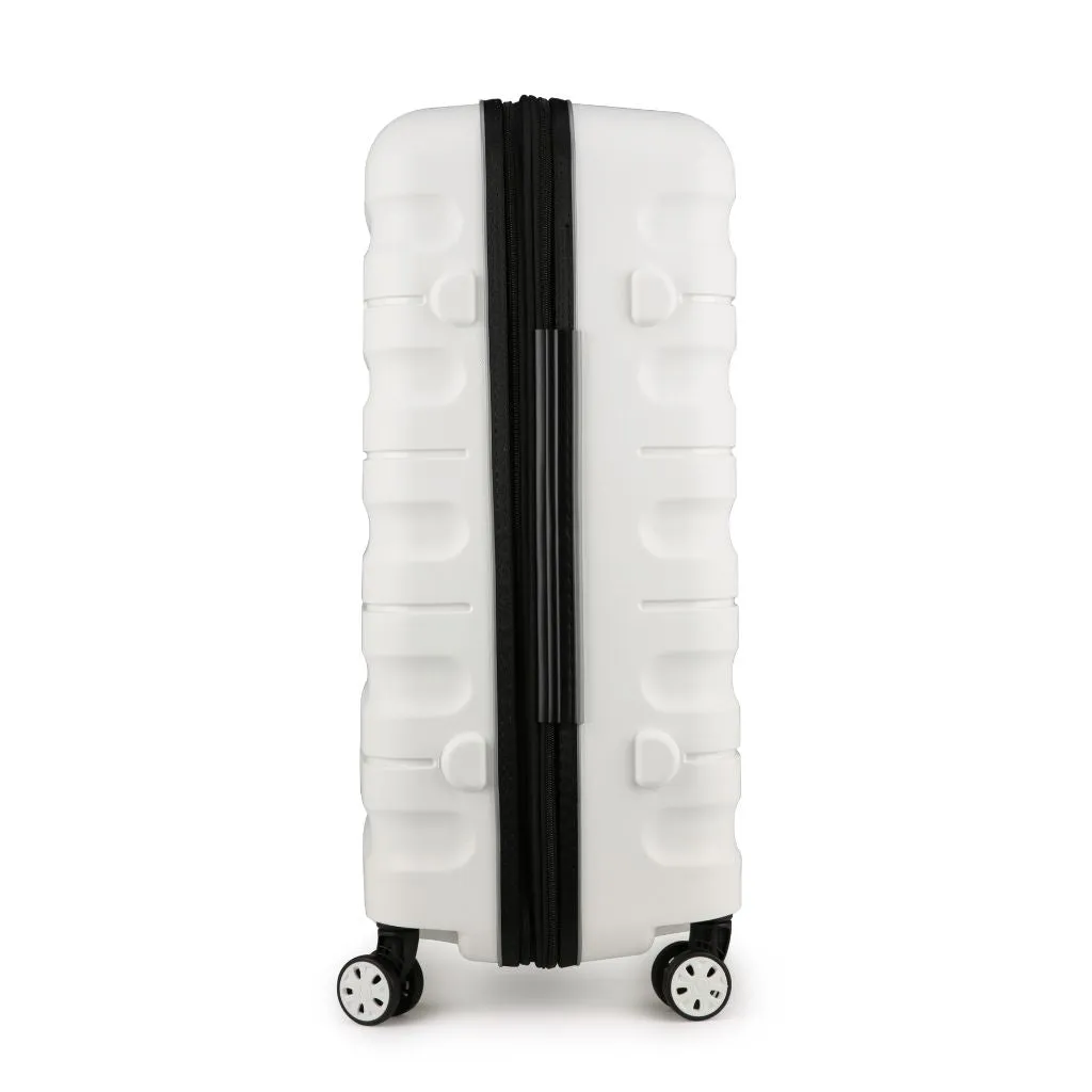 Antler Lincoln Hardsided Luggage 3 Piece Set - White