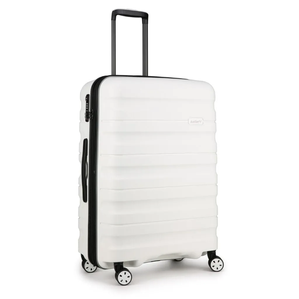 Antler Lincoln Hardsided Luggage 3 Piece Set - White