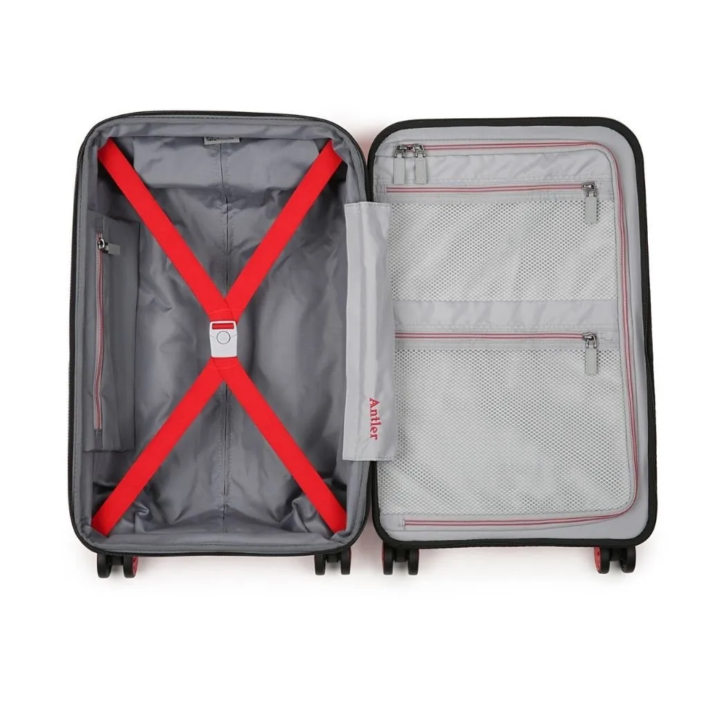 Antler Lincoln Hardsided Luggage Duo Set - Red