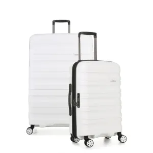 Antler Lincoln Hardsided Luggage Duo Set - White