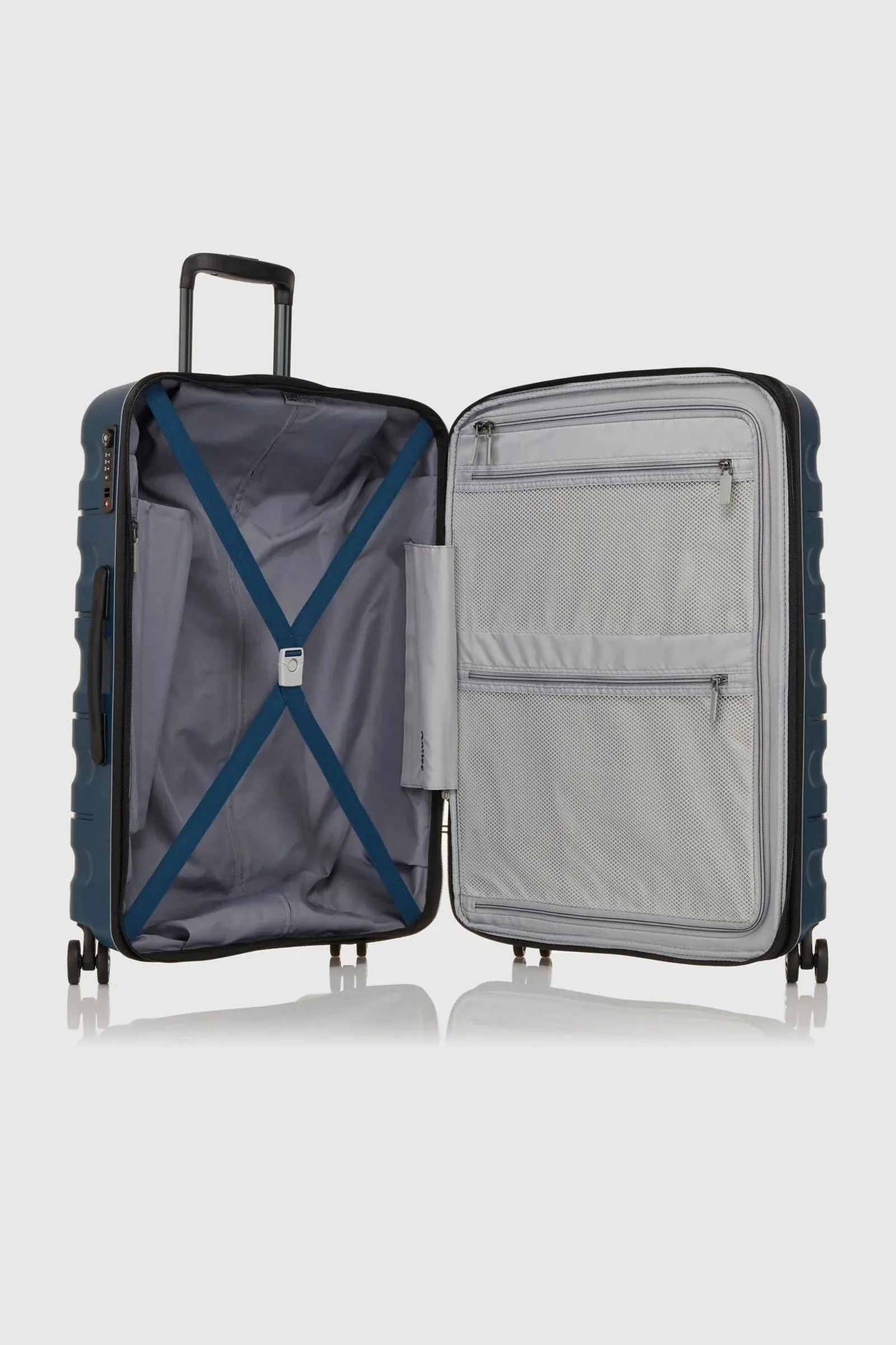 Antler - Lincoln Large 80cm Hardside 4 Wheel Suitcase - Navy