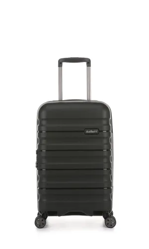 Antler - Lincoln Small 56cm Hardside 4 Wheel Suitcase - Black