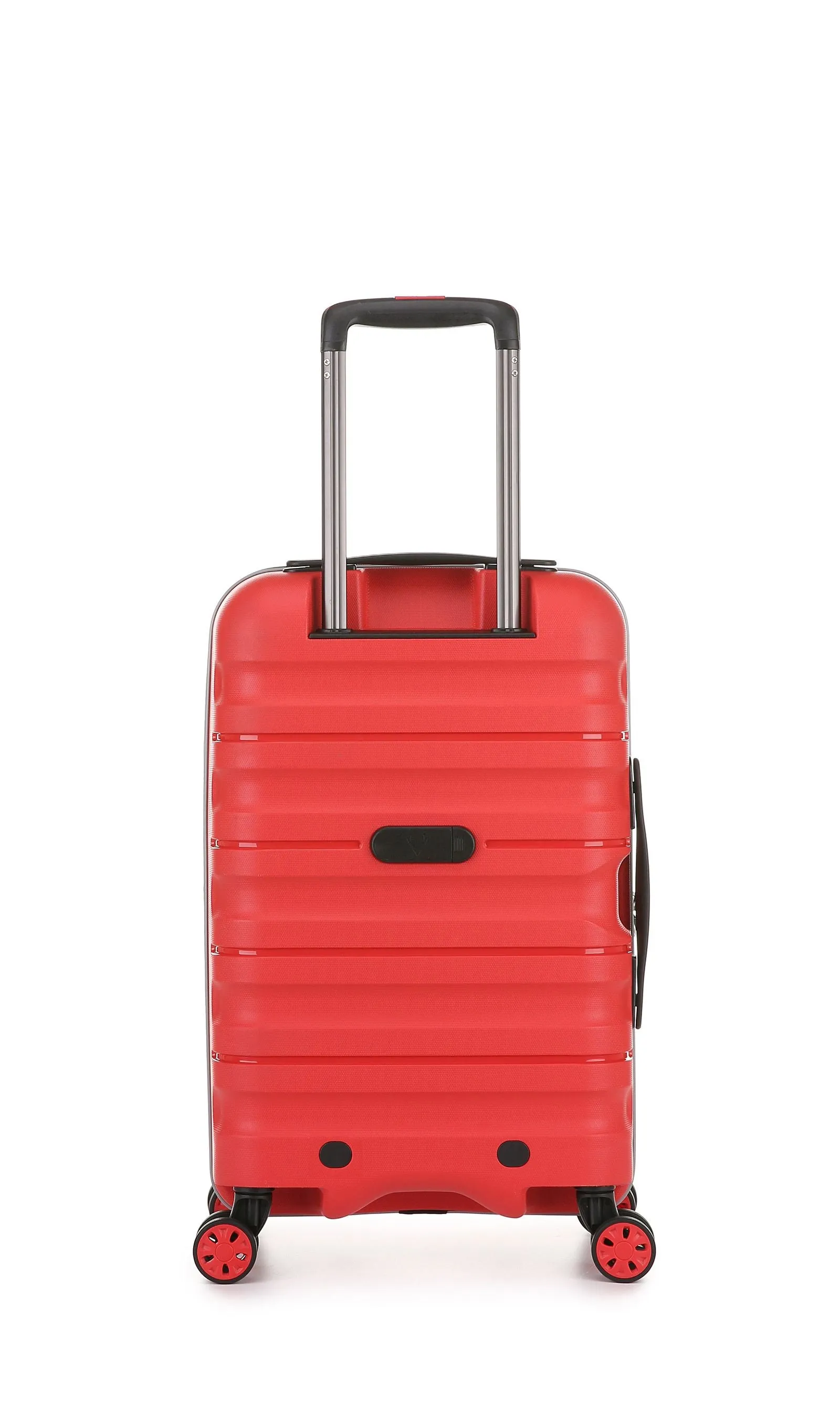 Antler – Lincoln Small 56cm Hardside 4 Wheel Suitcase – Red