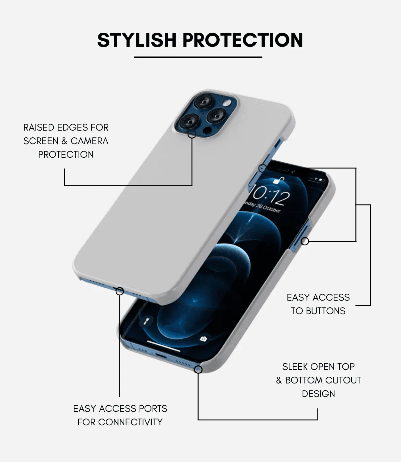 Aura Butterfly Phone Case