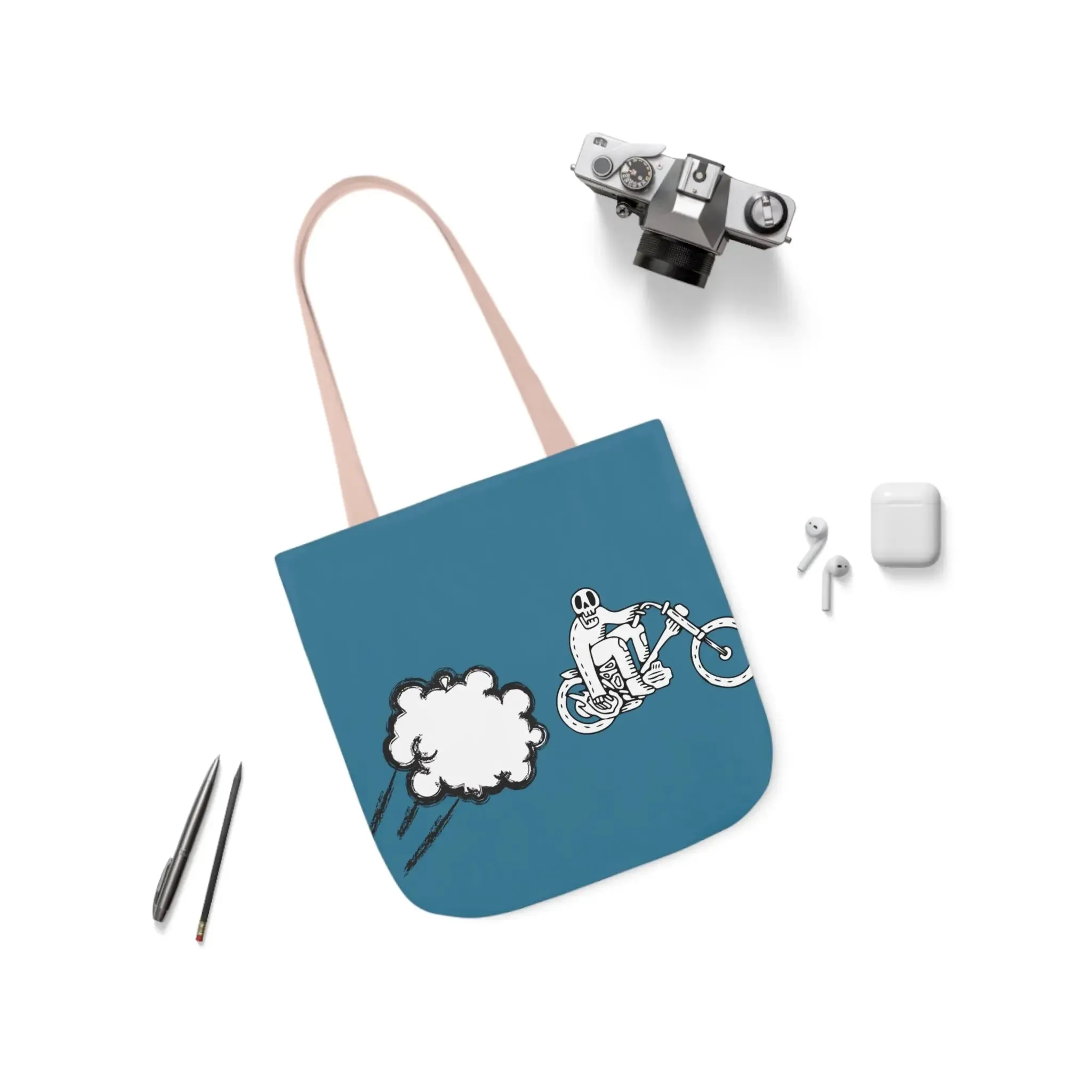 Bag Tote Bag, Ghost Ryder Canvas 5-Color Straps