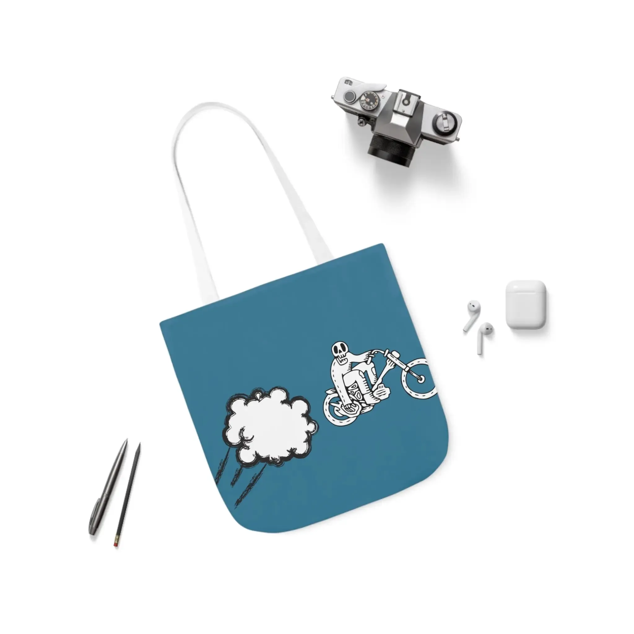 Bag Tote Bag, Ghost Ryder Canvas 5-Color Straps