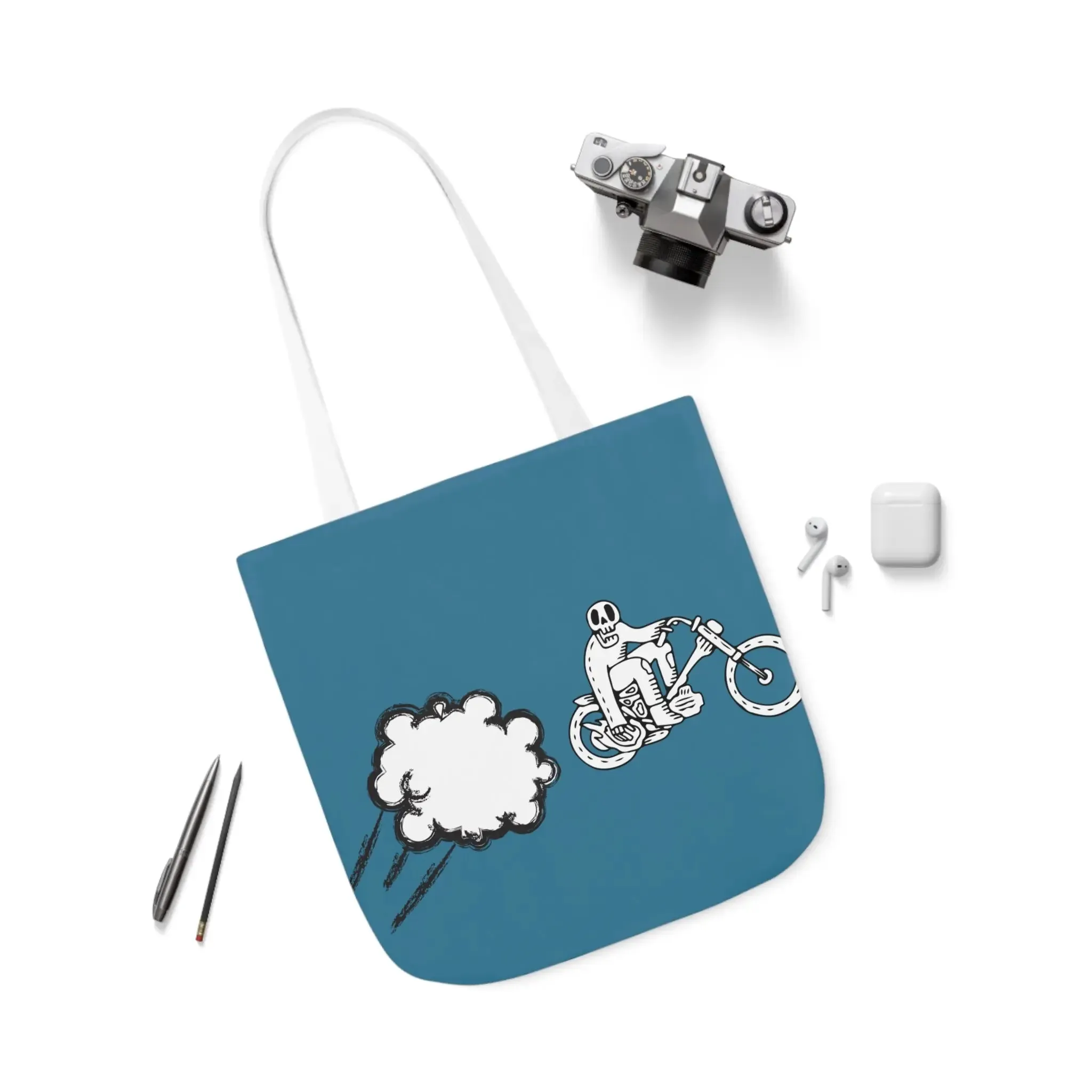 Bag Tote Bag, Ghost Ryder Canvas 5-Color Straps