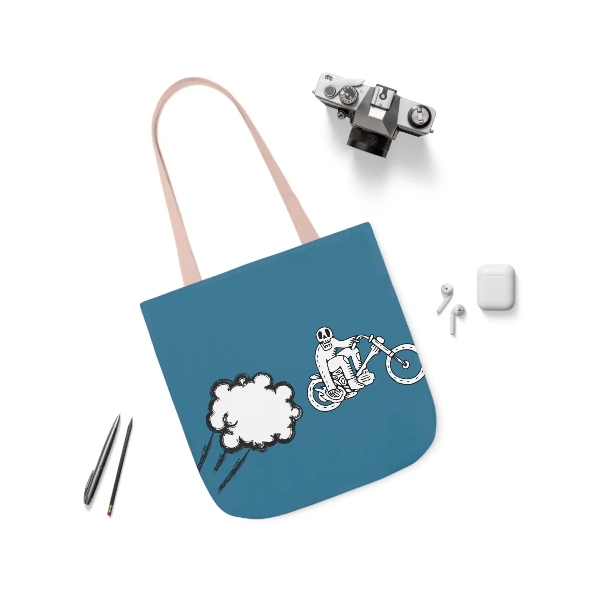Bag Tote Bag, Ghost Ryder Canvas 5-Color Straps