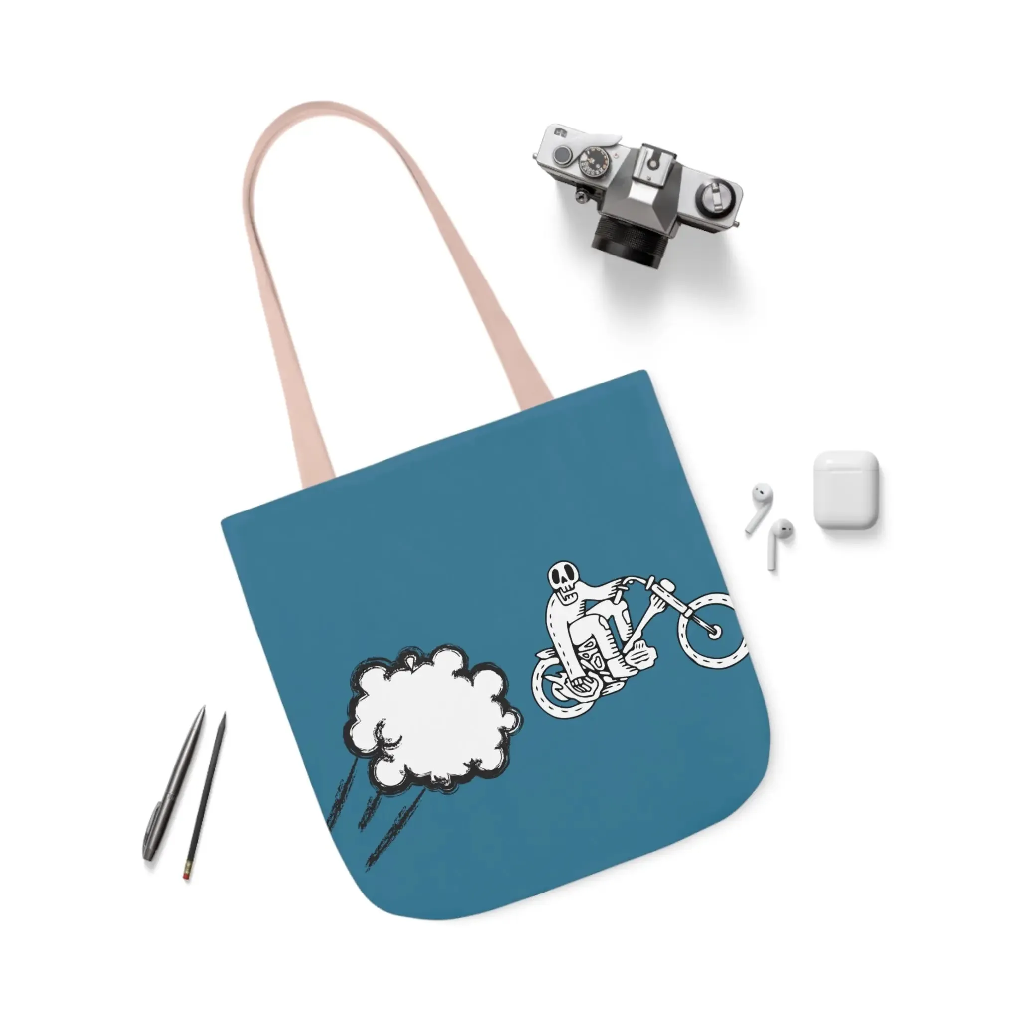 Bag Tote Bag, Ghost Ryder Canvas 5-Color Straps