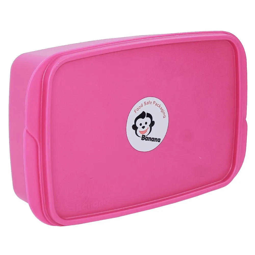 Banana Lunch Box With Splitter 2 Levels  (1.5 L)