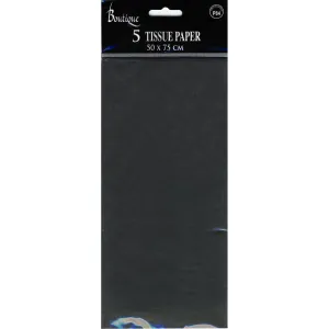 Black Tissue Paper Pictura