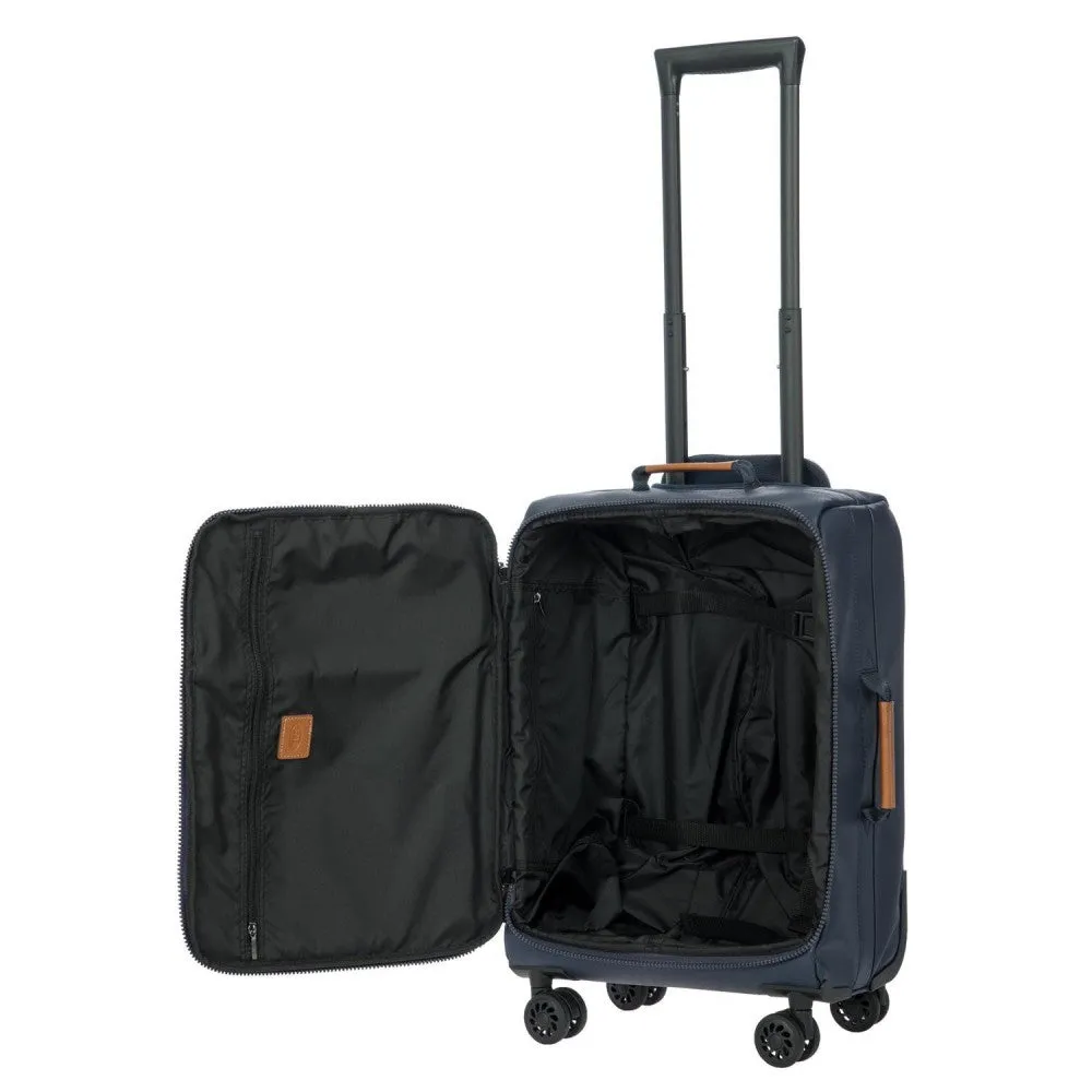 Bric's Alba Unisex Blue Check-in Trolley