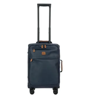 Bric's Alba Unisex Blue Check-in Trolley
