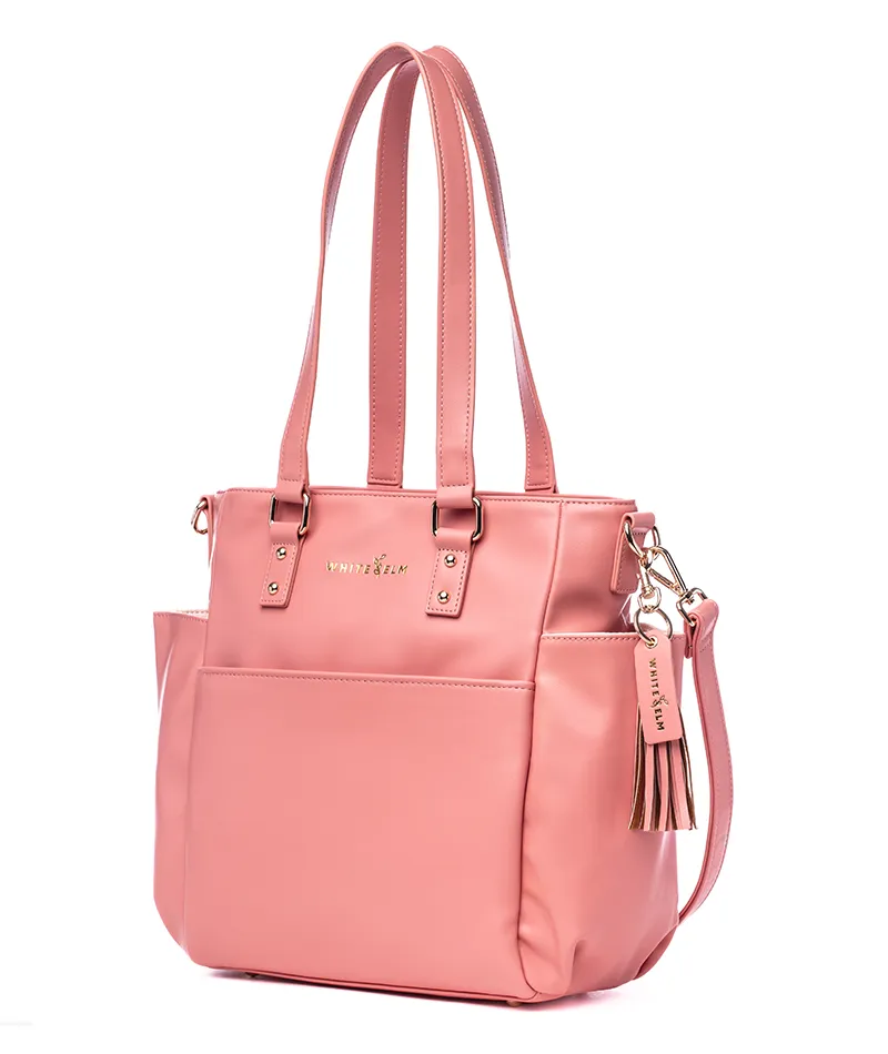 Carina Tote Bag - Coral [OUTLET RETIRED FINAL SALE]