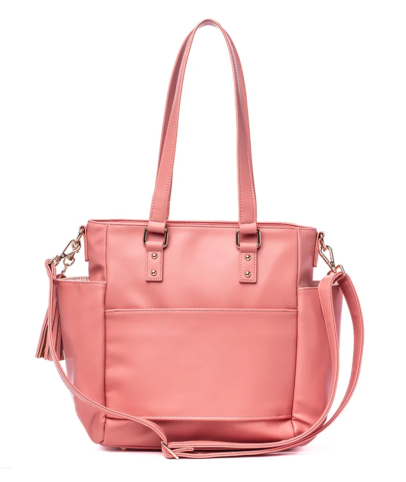 Carina Tote Bag - Coral [OUTLET RETIRED FINAL SALE]