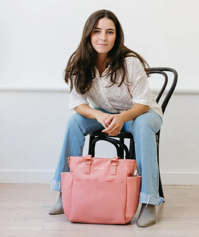 Carina Tote Bag - Coral [OUTLET RETIRED FINAL SALE]