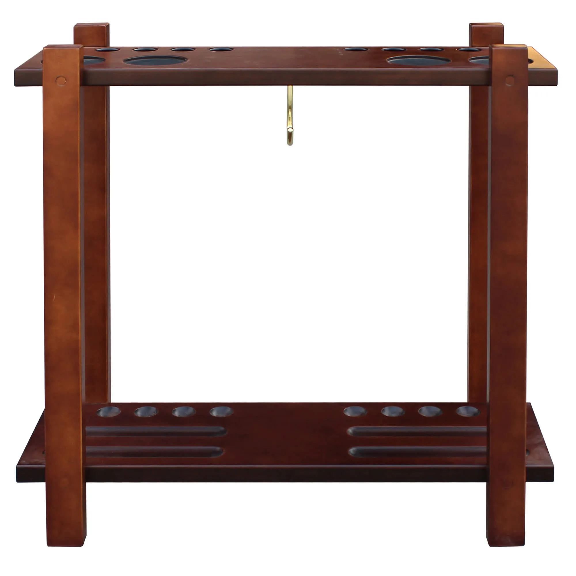 Classic Floor Billiard Pool Cue Rack