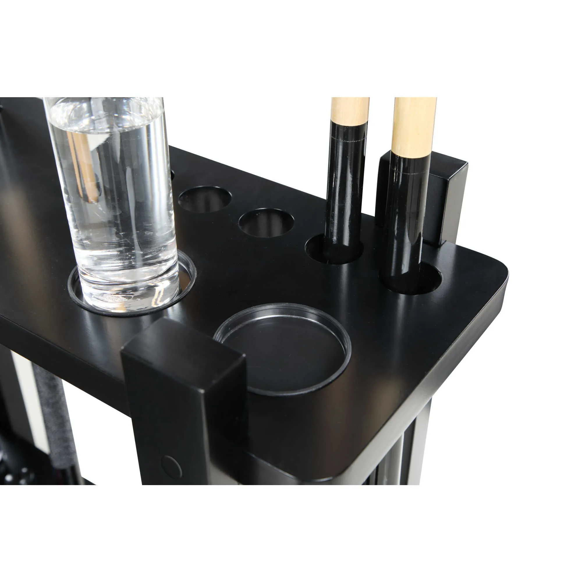 Classic Floor Billiard Pool Cue Rack