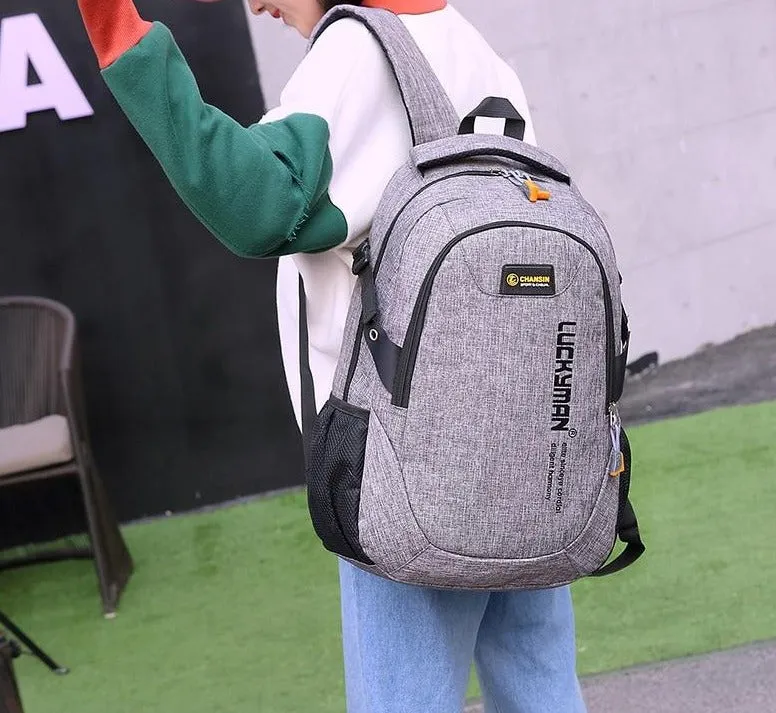 Classic Oxford School Backpack