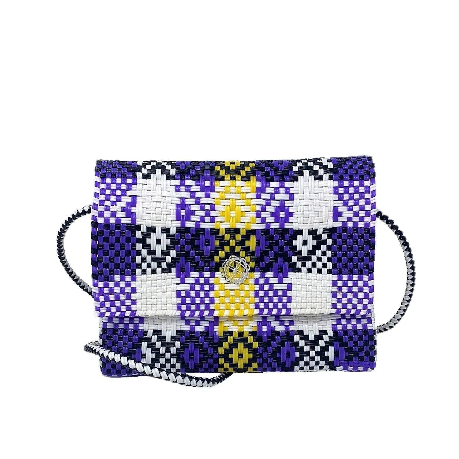 Crossbody Purple Yellow