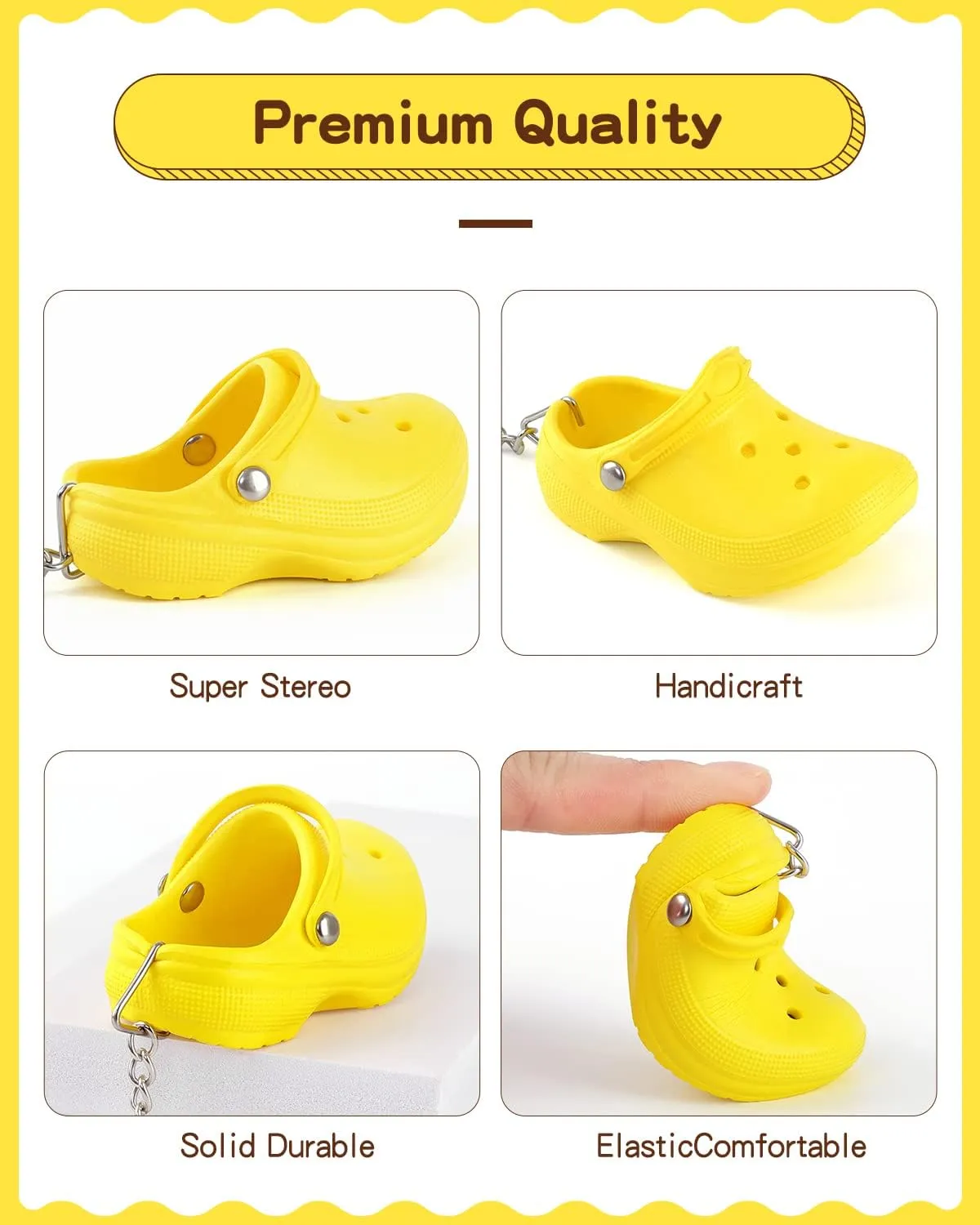 Cute Shoe Keychains Bulk for Women Men Kids Party Favors, Mini Key Chains for Car Handbag Backpack Birthday Gifts