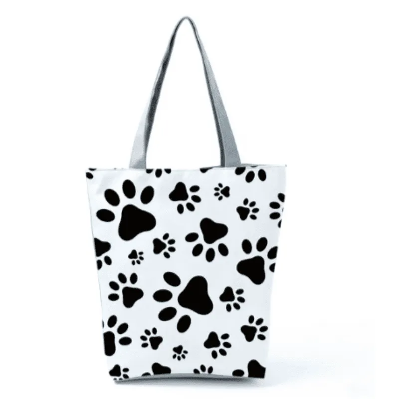 Dog Themed Canvas Totes