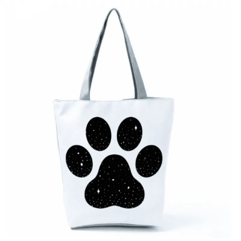 Dog Themed Canvas Totes