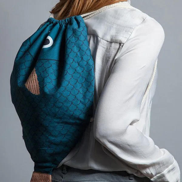 Don Fisher Alaska Halibut Backpack - Navy Blue