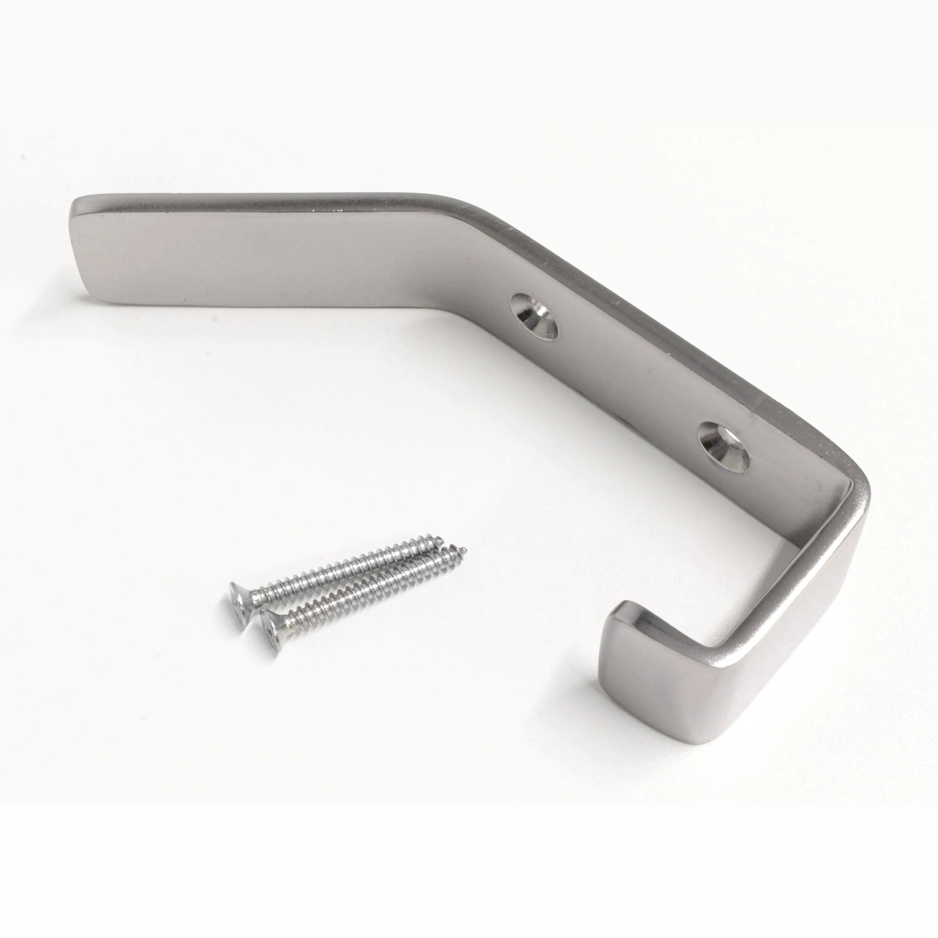 [Double Hook BR2402] Brass Modern Industrial Wall Hook (1.7 Inch)