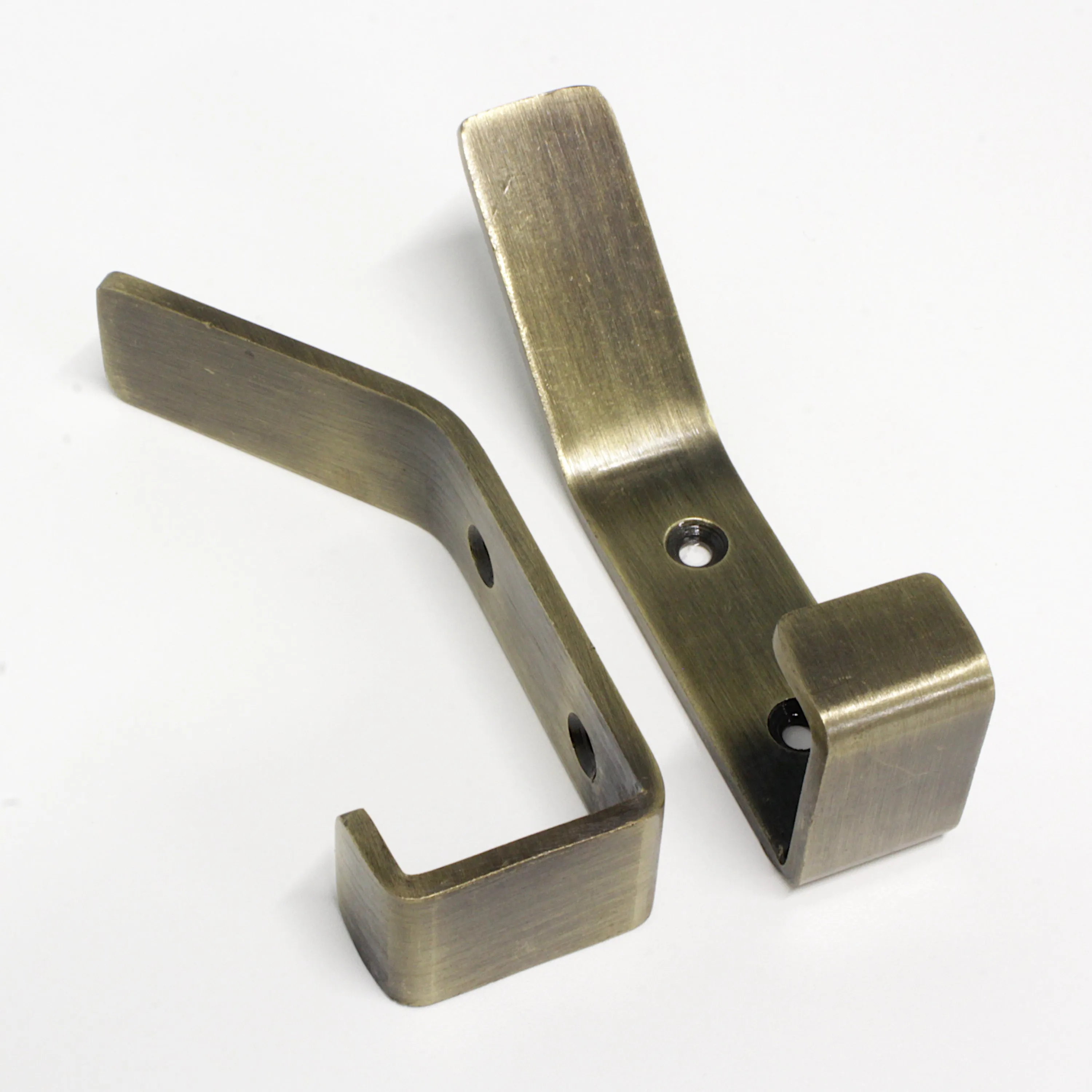 [Double Hook IR8402] Iron Modern Industrial Wall Hook (1.7 Inch)