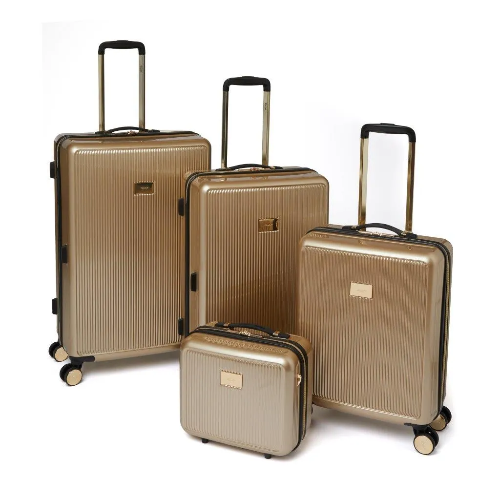 Dune London Olive 67cm 4-Wheel Medium Suitcase