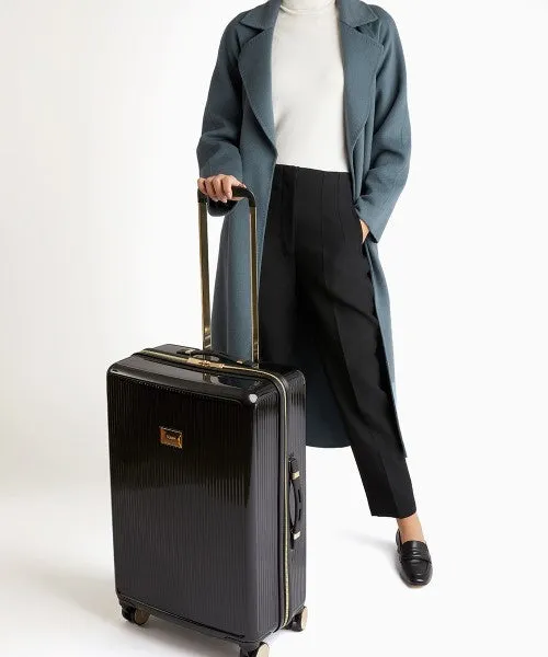 Dune London Olive 67cm 4-Wheel Medium Suitcase