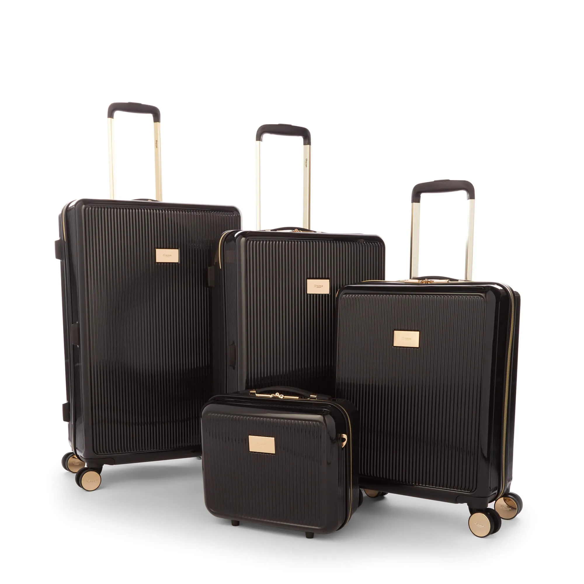 Dune London Olive 67cm 4-Wheel Medium Suitcase