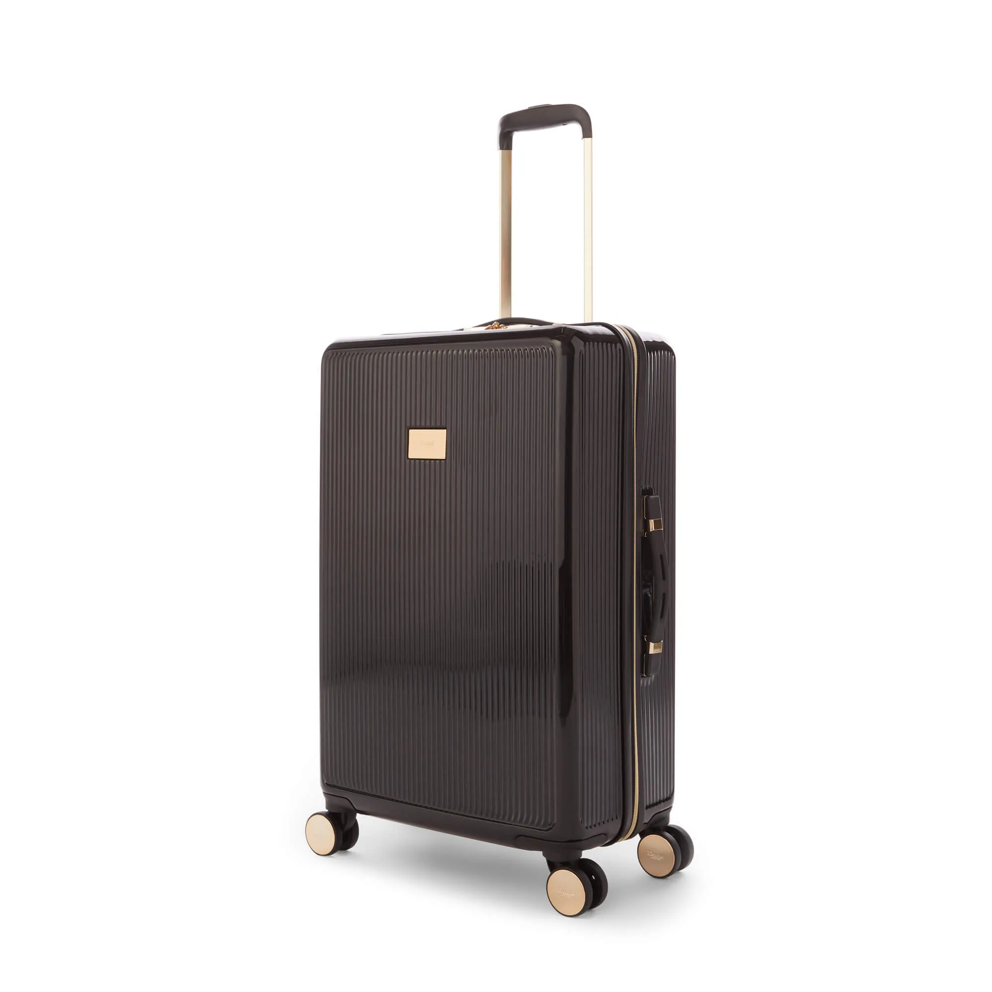 Dune London Olive 67cm 4-Wheel Medium Suitcase