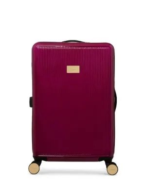 Dune London Olive 67cm 4-Wheel Medium Suitcase