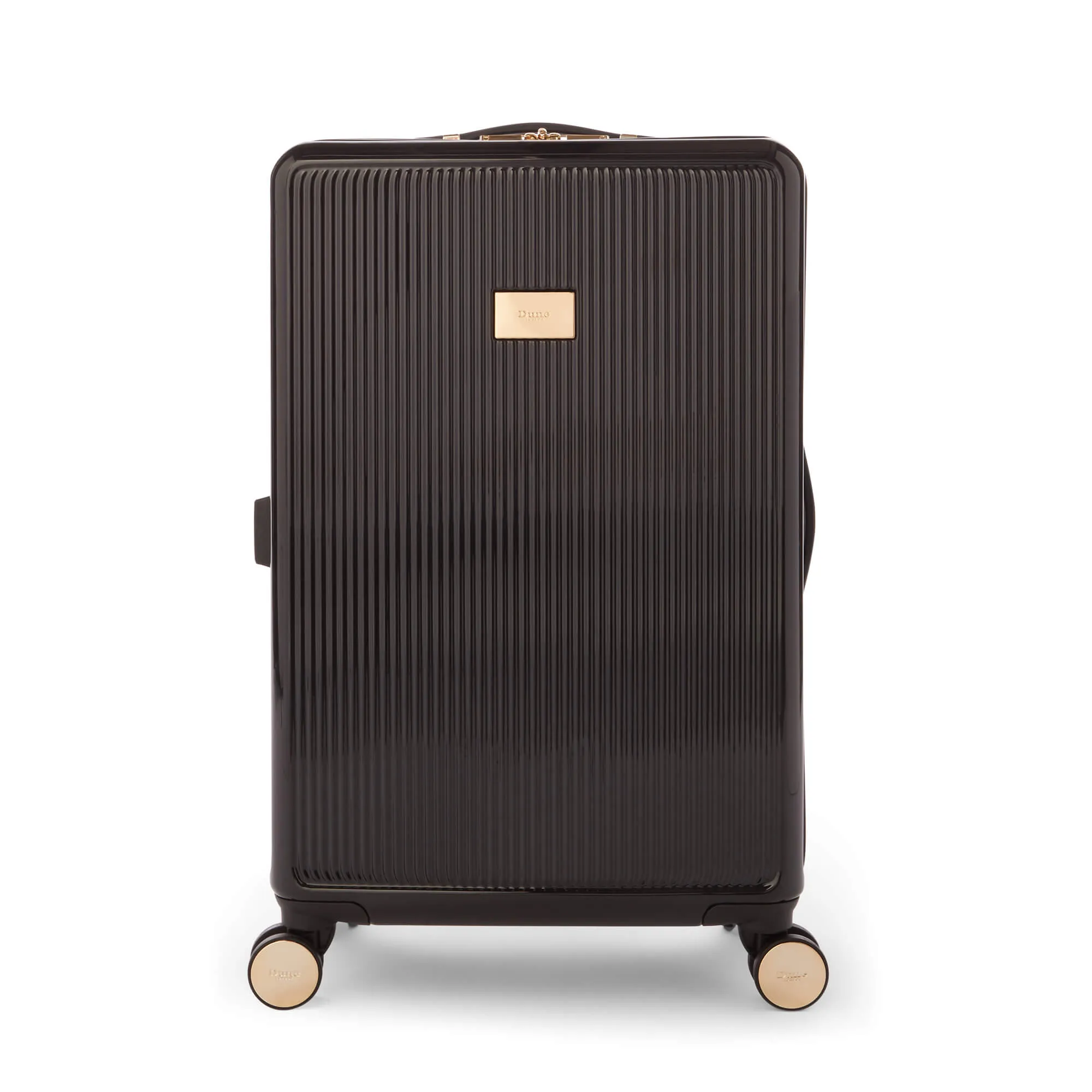 Dune London Olive 67cm 4-Wheel Medium Suitcase