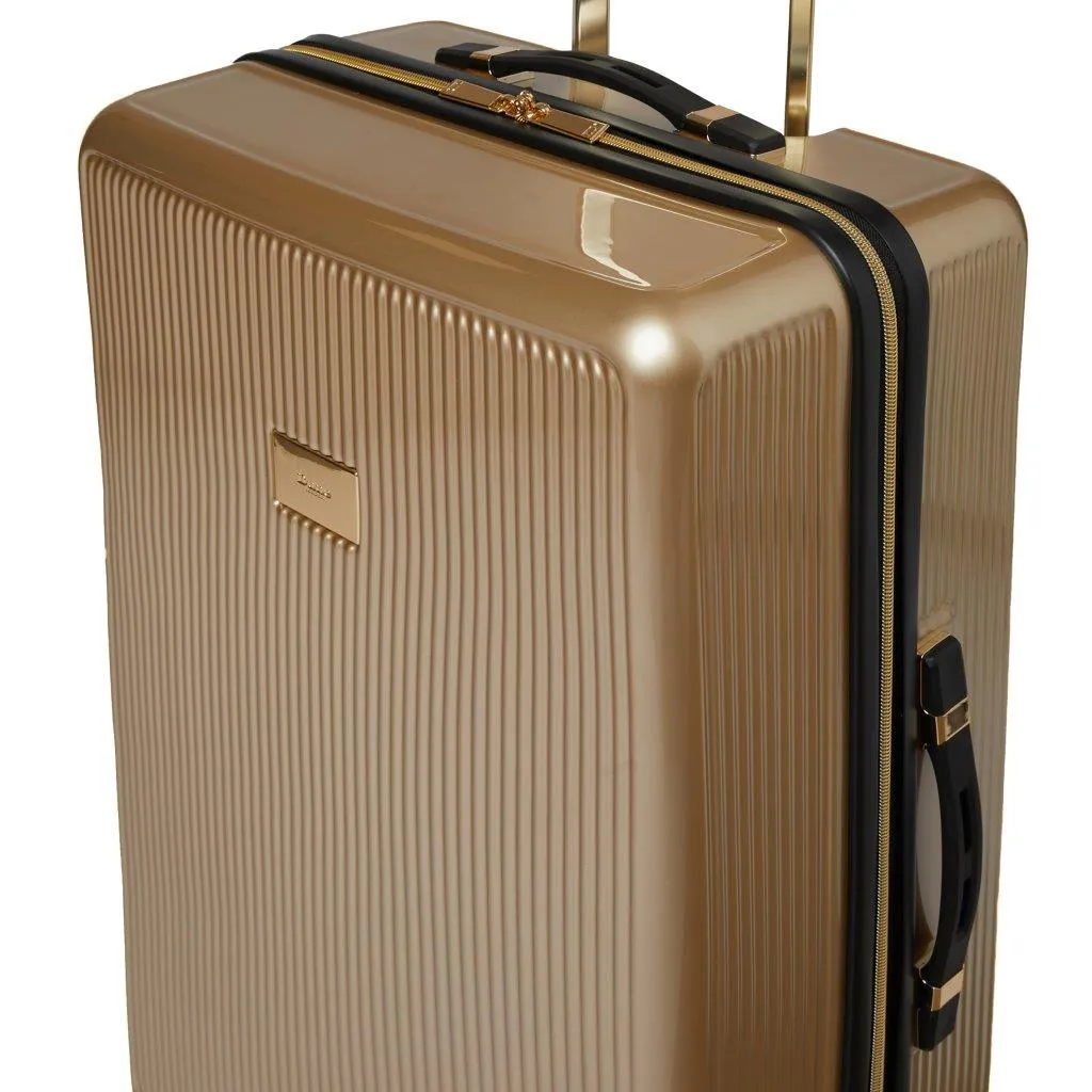 Dune London Olive 67cm 4-Wheel Medium Suitcase