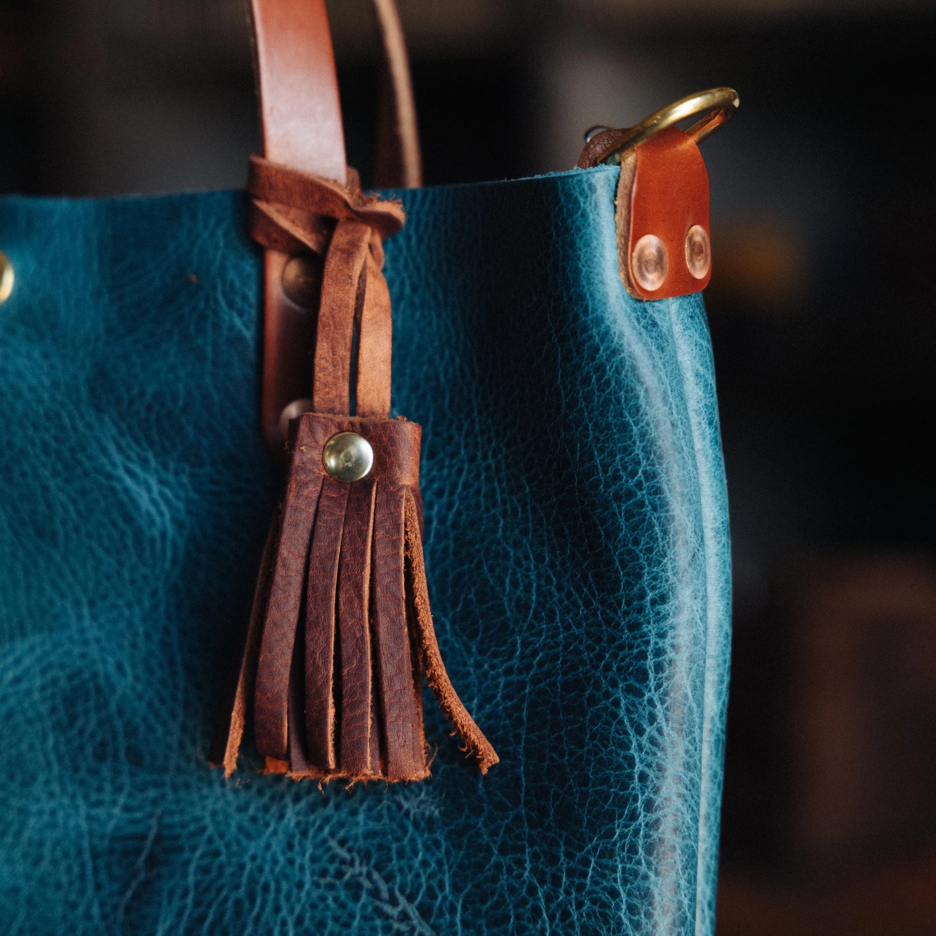 Forest Green Mini Tassel