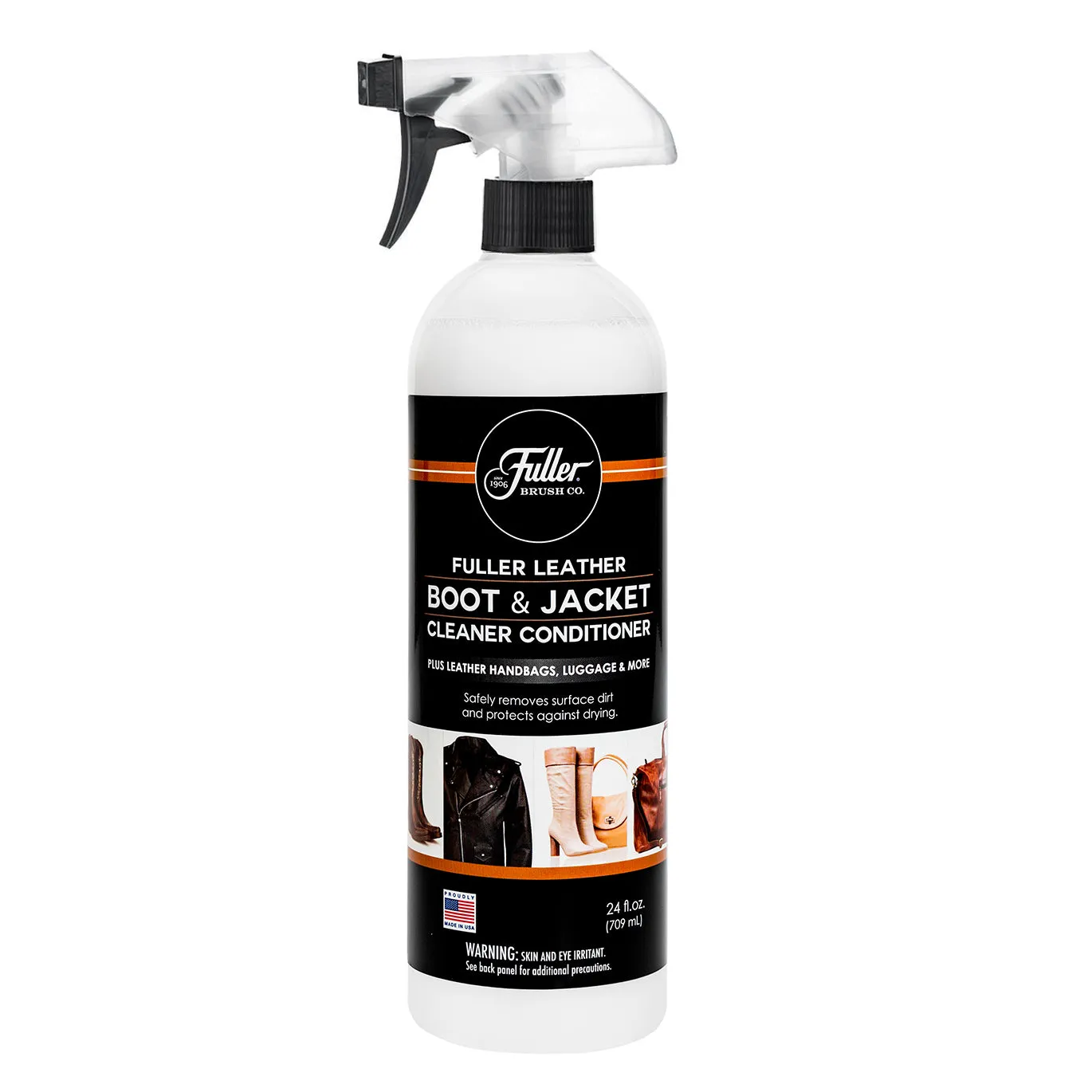 Fuller Leather Boot & Jacket Cleaner Conditioner with Sprayer