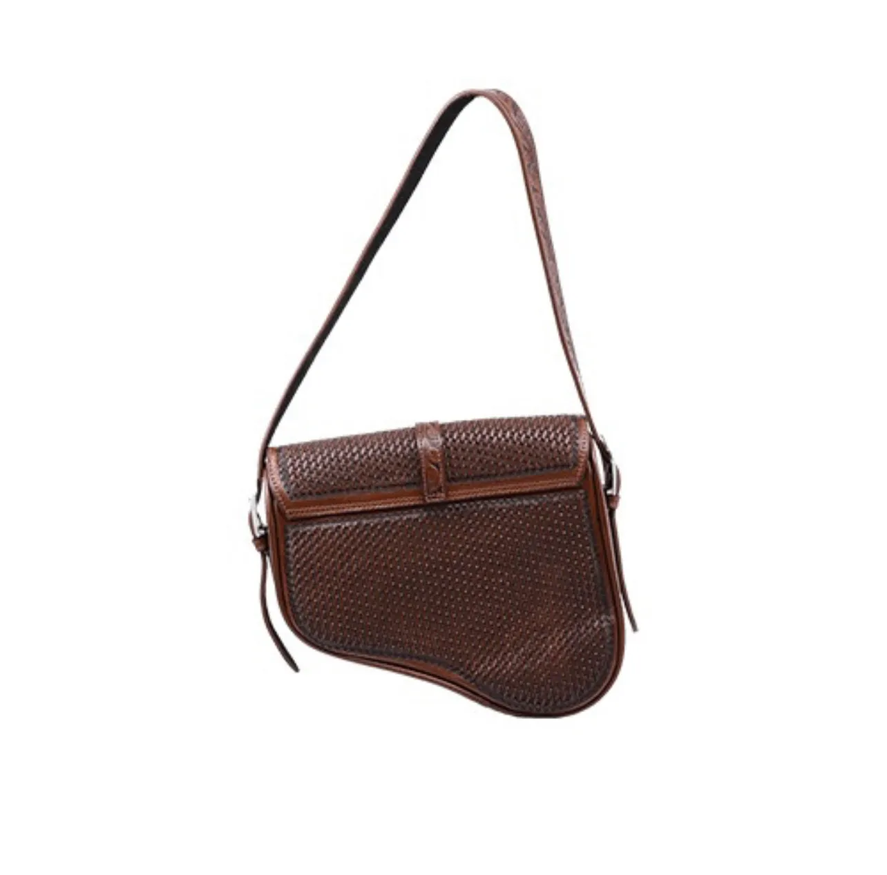 Genuine Hand-tooled leather Saddle Bag "KELLY"