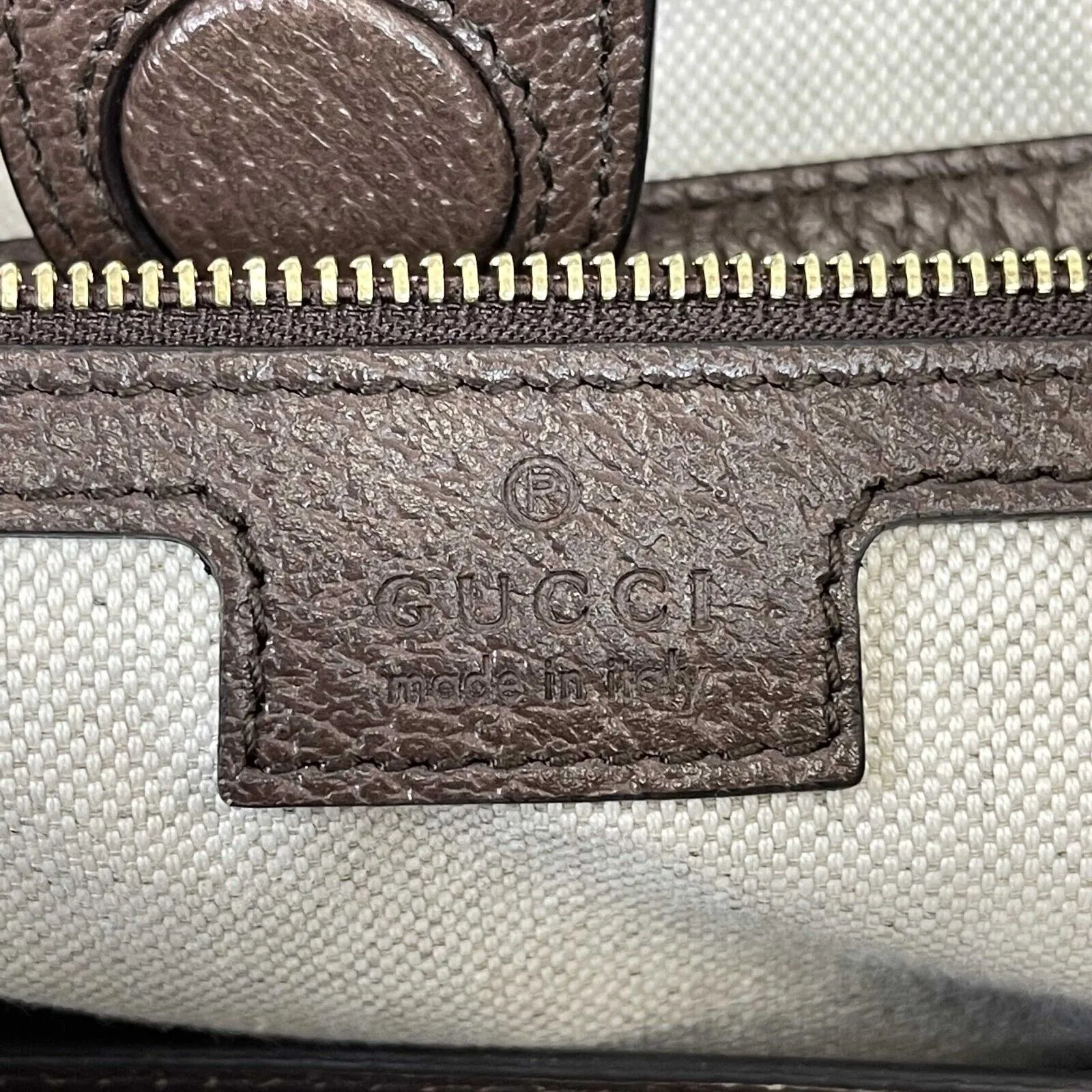 Gucci - Ophidia Jumbo GG Monogram Canvas - Brown Medium Tote