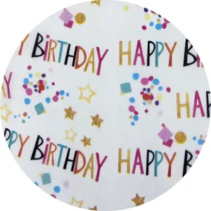 Happy Birthday Tissue Paper